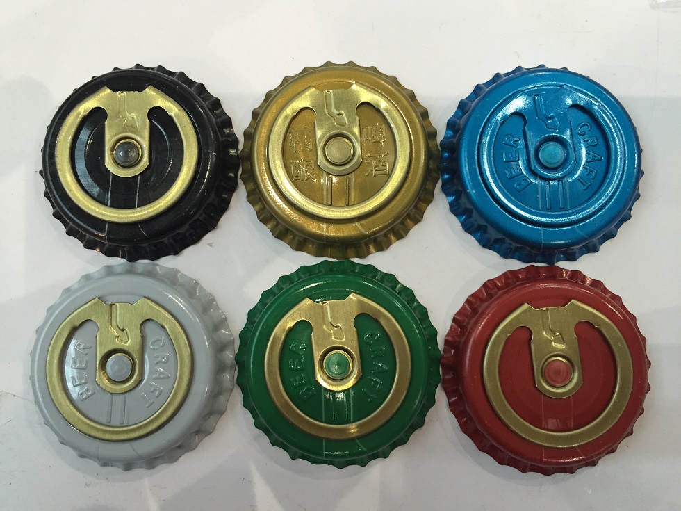 Capse sticla cu inel - Capse pentru bere - Capace pentru bere Capse sticla cu inel