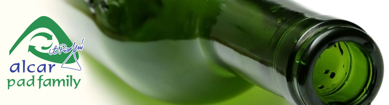 Alcarpad Tehnici de palisaj, Recipienti din sticla, sisteme de paletare